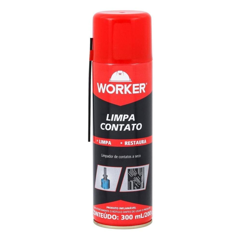 Limpa Contatos Worker Spray 300ML/200GR