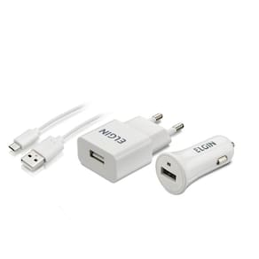 Kit de Carregador USB 21x15x4cm