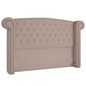 Cabeceira Cama Box Casal Queen 160cm Provença P02 Linho Bege Cru - Mpozenato