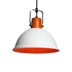 Lustre Pendente Taschibra Factory G Branco E27 Bivolt
