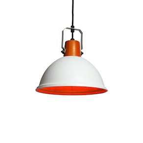 Lustre Pendente Taschibra Factory P Branco E27 Bivolt