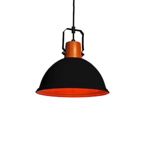 Lustre Pendente Taschibra Factory P Preto E27 Bivolt