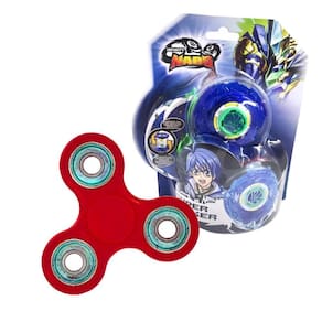 Kit Infinity Nado - Plastic Azul + Fidget Spinner Zuru