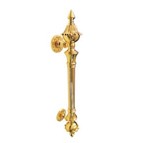 Puxador Duplo DF 987 - Ouro - 30 cm