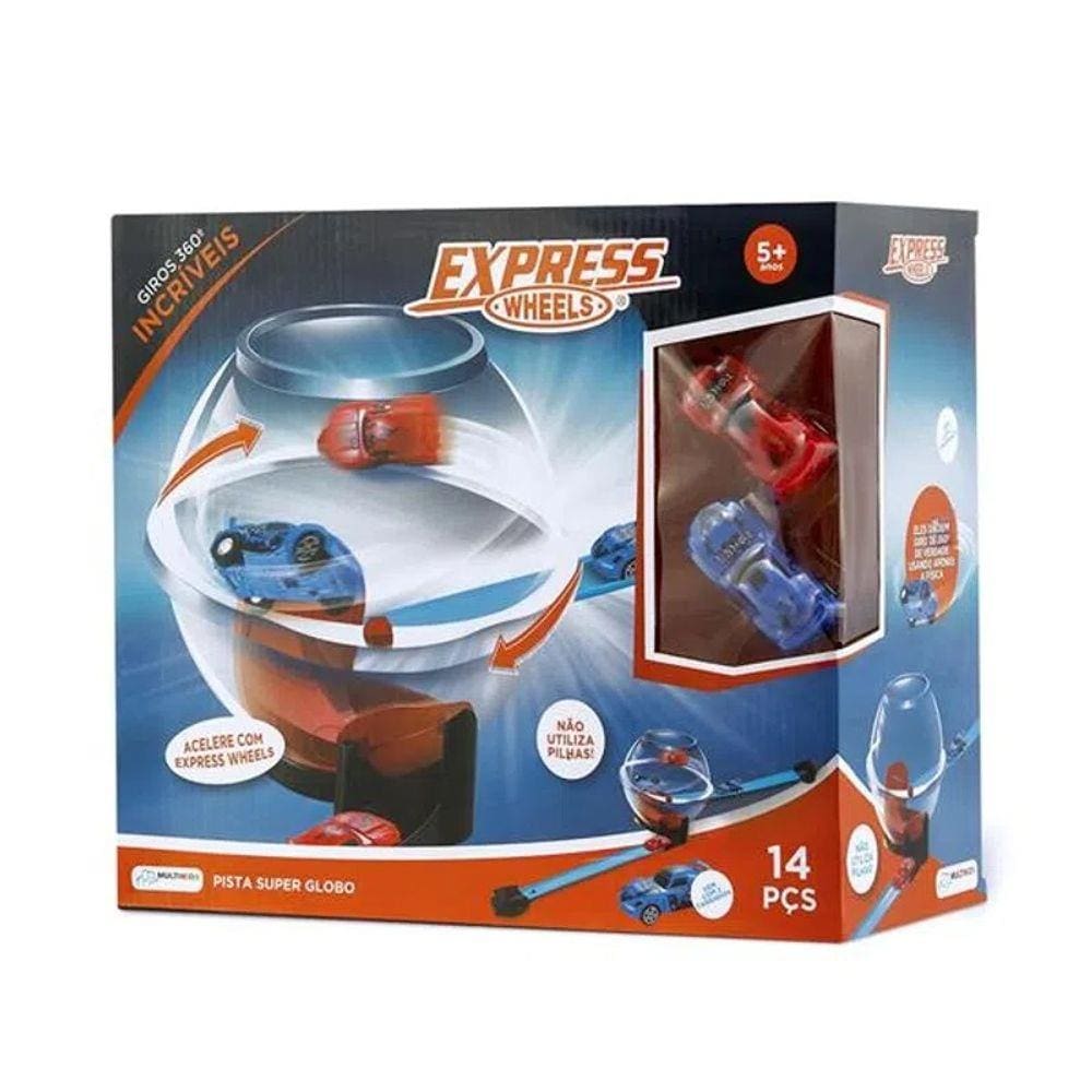 Pista De Corrida C/ Super Globo Multikids Br1022