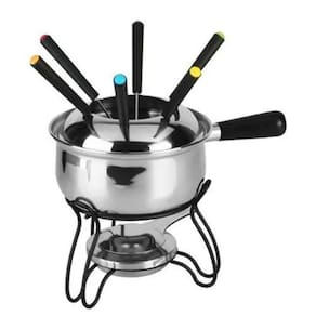 Aparelho De Fondue 10 Peças De Aço Inox Bon Gourmet