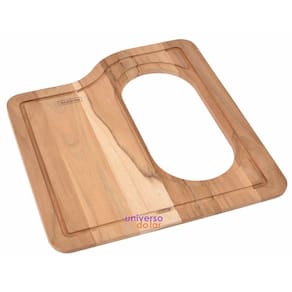 Tábua para Cubas de Sobrepor Morgana em Madeira 43,5 x 41 cm Tramontina