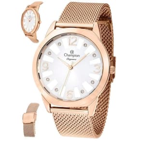 Relógio Champion Rose Feminino Simples Analógico Cn20873Z