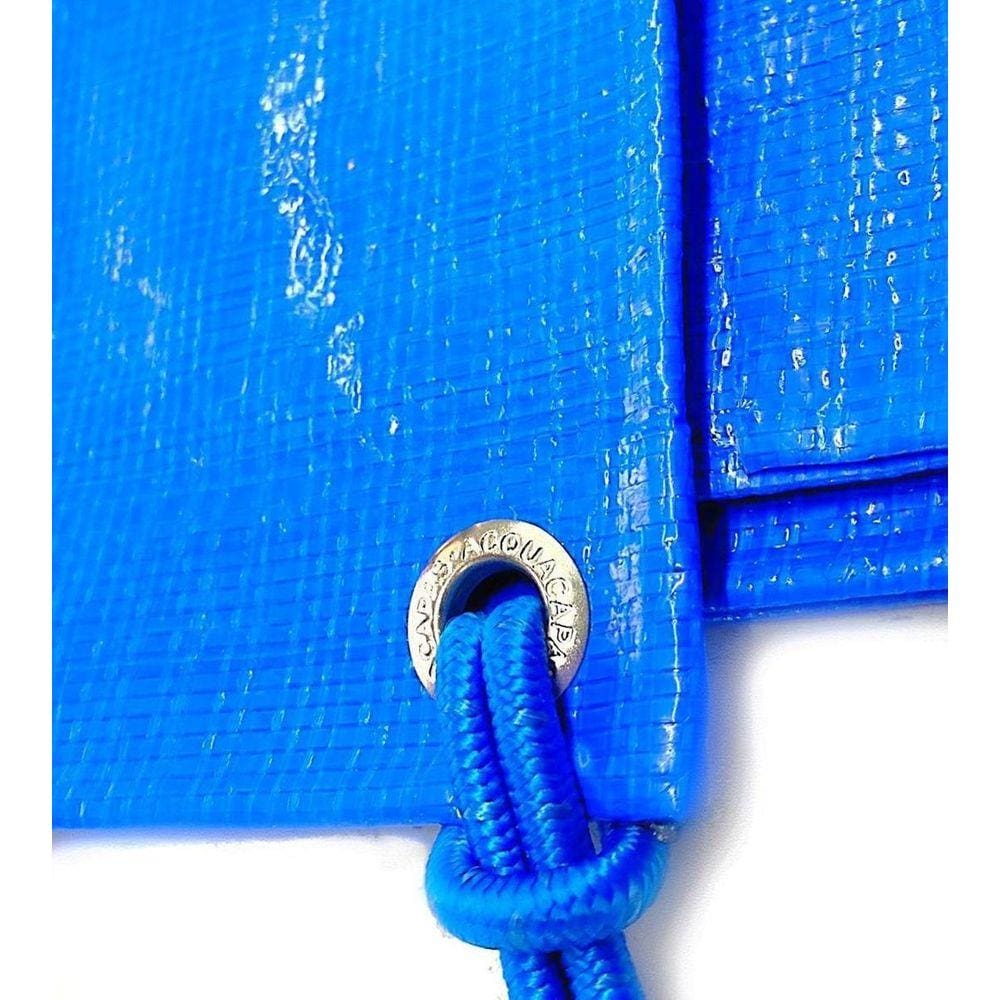 Capa Piscina 5,5X3,5 Térmica+Limpeza+Proteção Uv+Kit 3,5X5,5