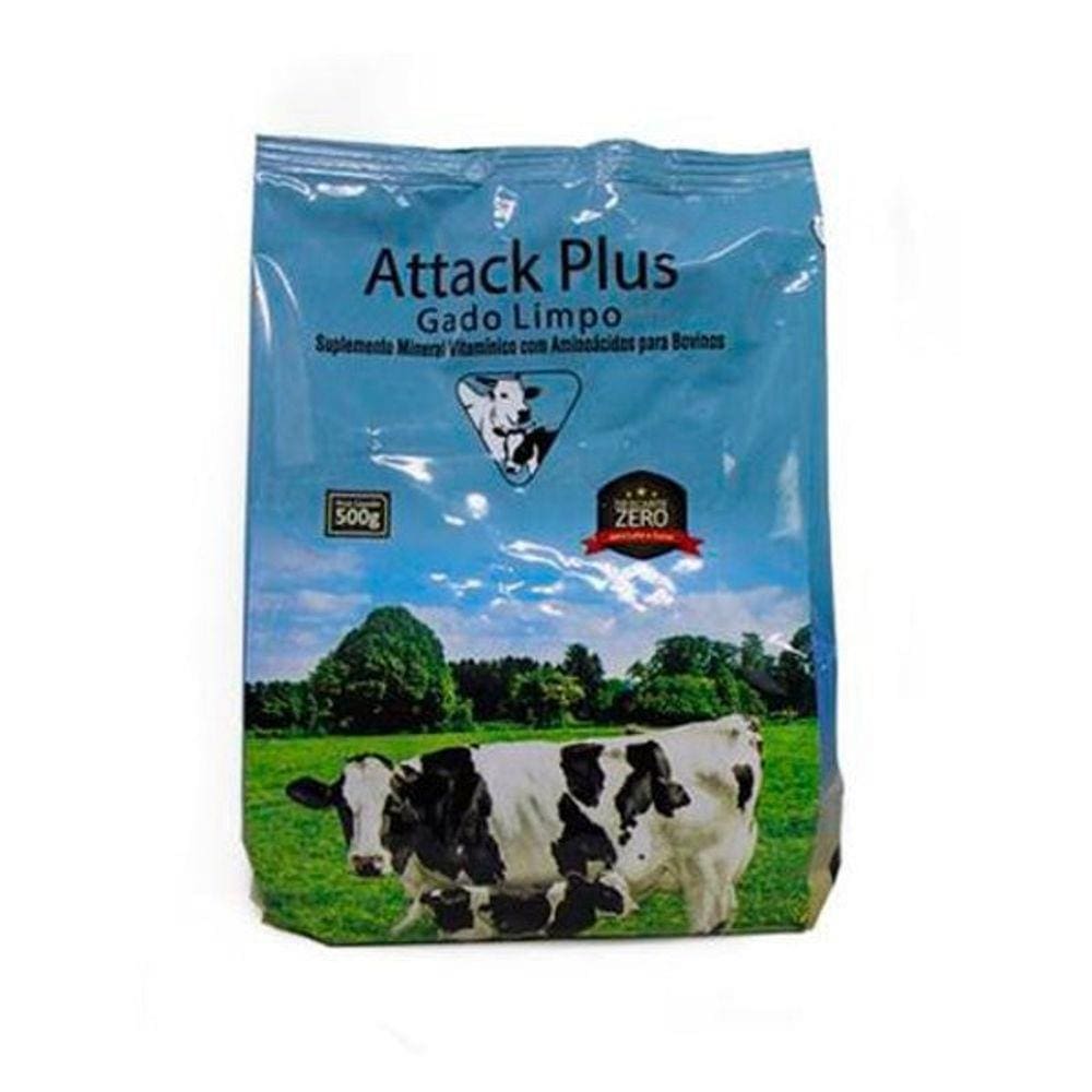 Attack Plus Gado Limpo Pacote 500Gr