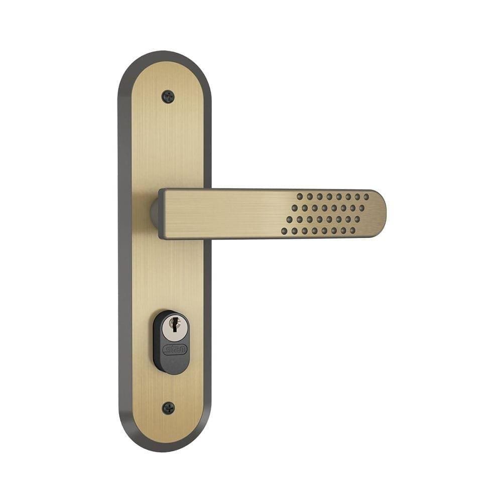 Fechadura Stam 1801/21 Alavanca Oxidado Externa