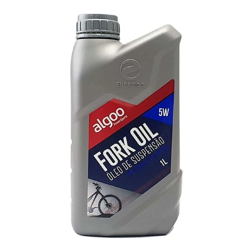Óleo Suspensão Bike 100% Sintético 1 Litro Algoo Fork Oil 5w