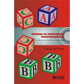 Tecnicas De Intervençao Psicopedagogica - Para Dificuldades E Problemas De Aprendizagem