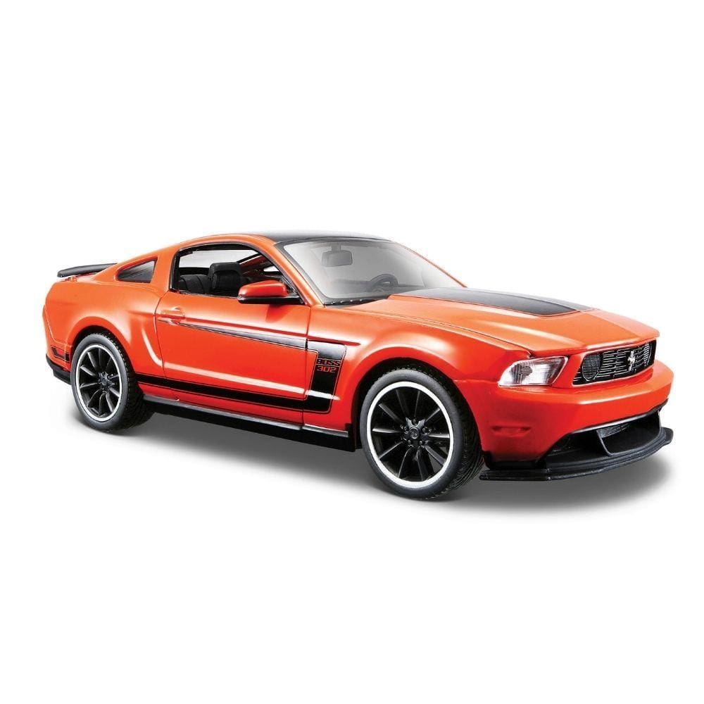Miniatura 2012 Ford Mustang Boss 302- Laranja-1:24
