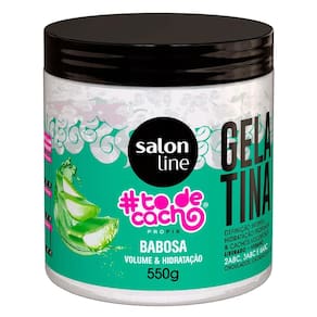 Gelatina Salon Line To De Cachos Babosa 550g