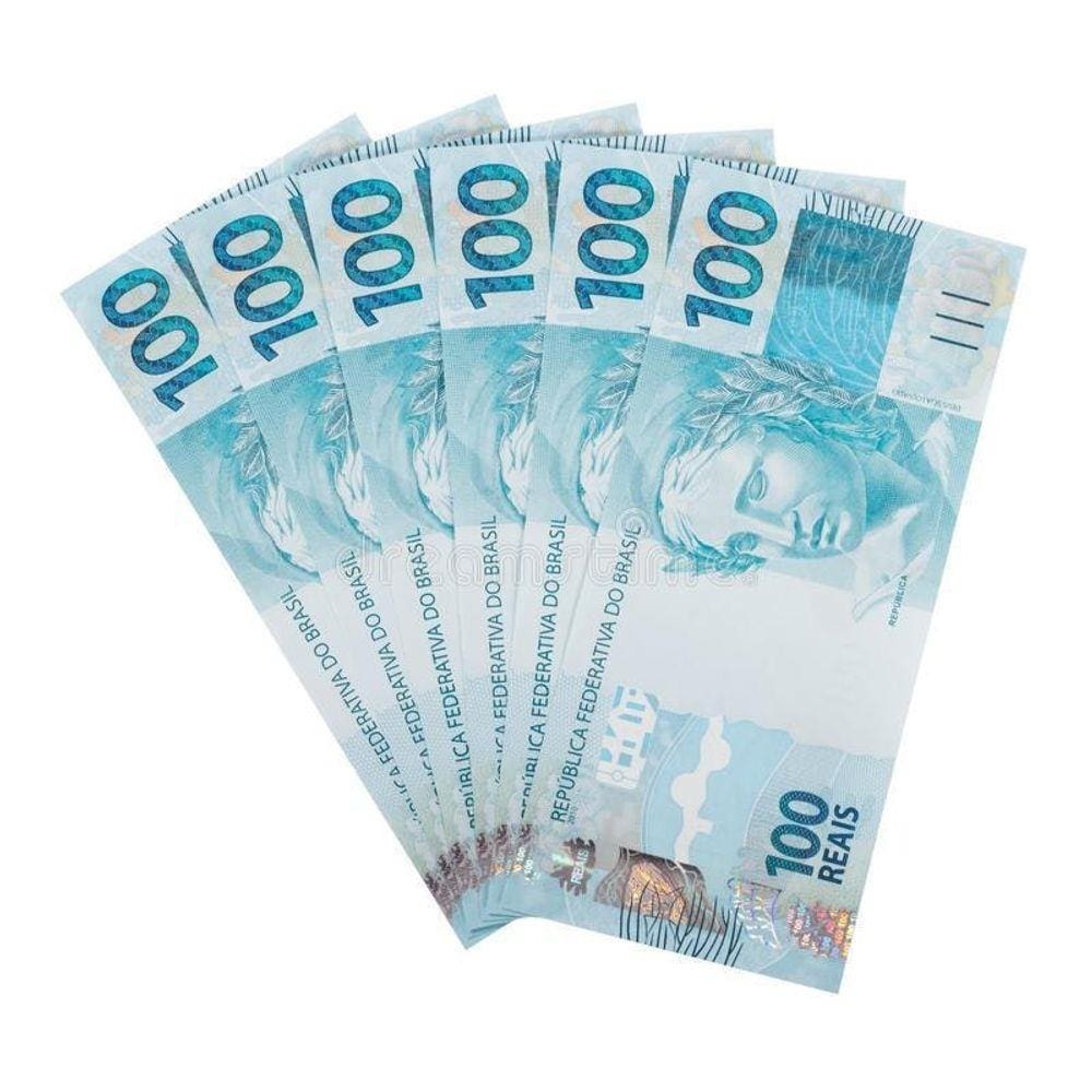 Sempre Seis Com Dinheiro (R 100,00). B+