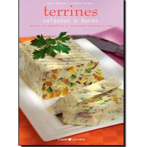 Livro Terrines Salgados E Doces Receitas Tradicionais, Black Friday