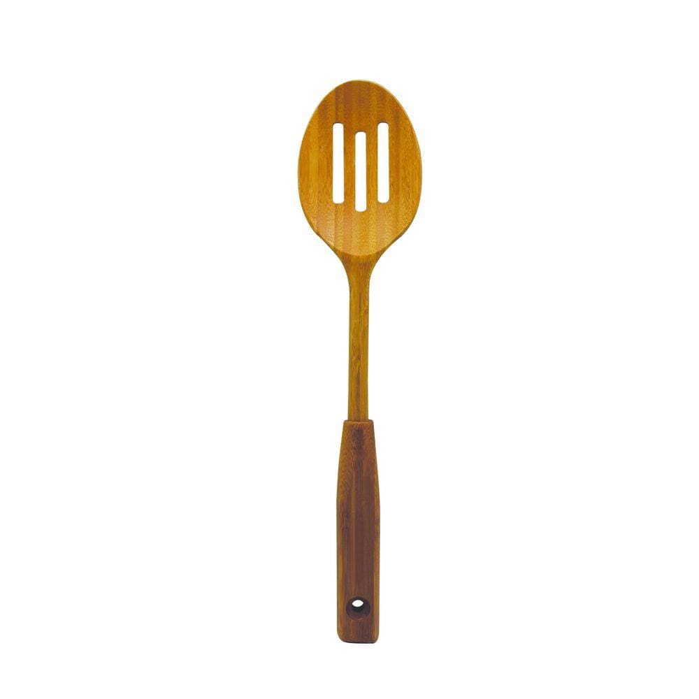 Colher Vazada De Bambu 35Cm - Oikos
