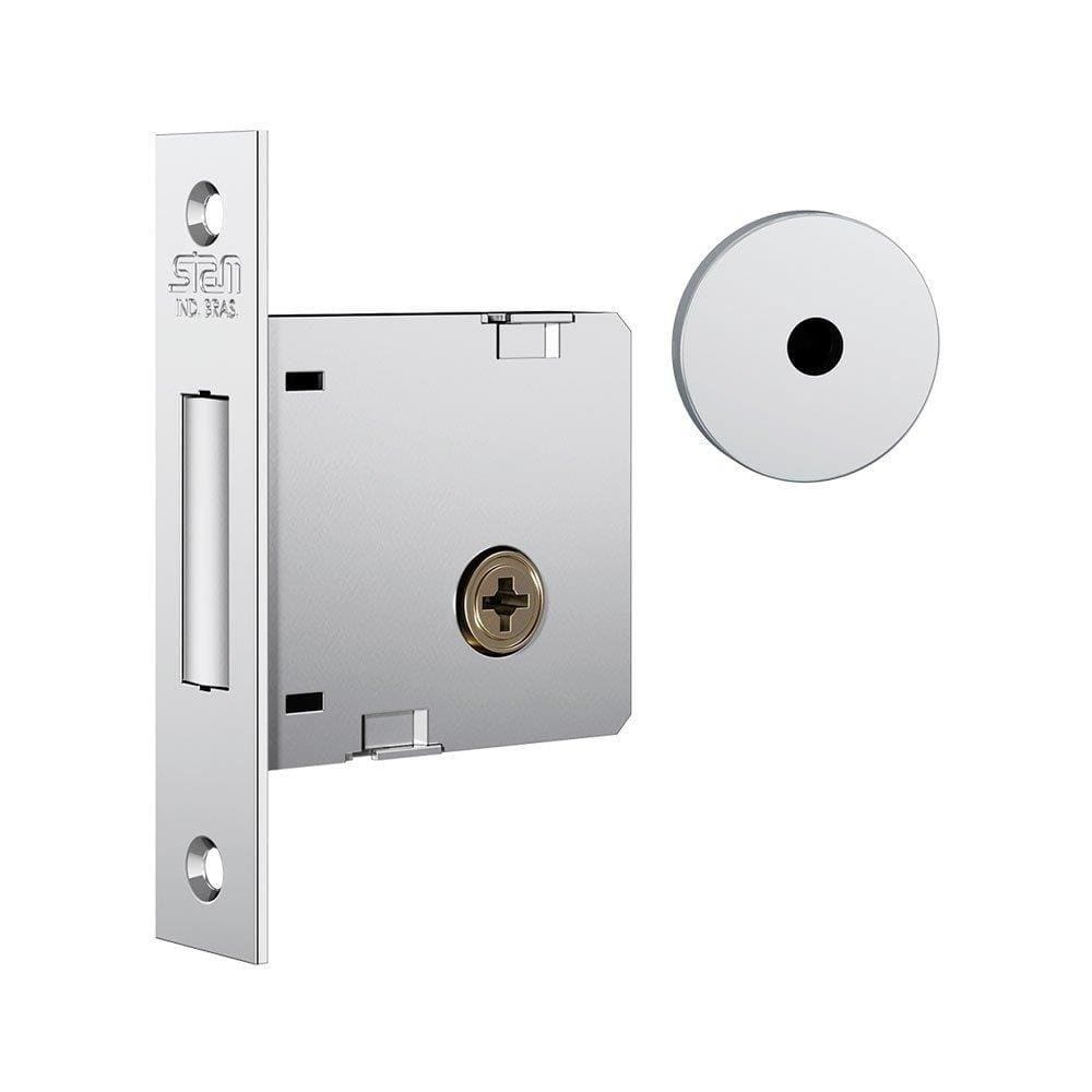 Fechadura Stam 1004 Auxiliar Tetra Inox