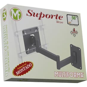 Suporte TV 10" a 56" TriArticulado LED,LCD MF3241 Multiforma