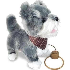 Cachorrinho de Controle Remoto com Som Playfull Pets Cinza