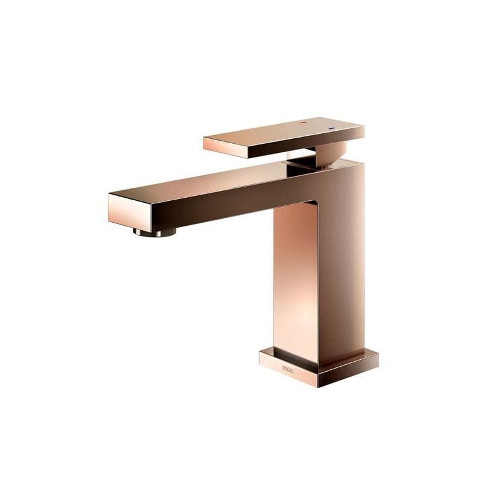 Torneira Misturador Monocomando Docol New Edge 925330 de Bancada Cobre Polido