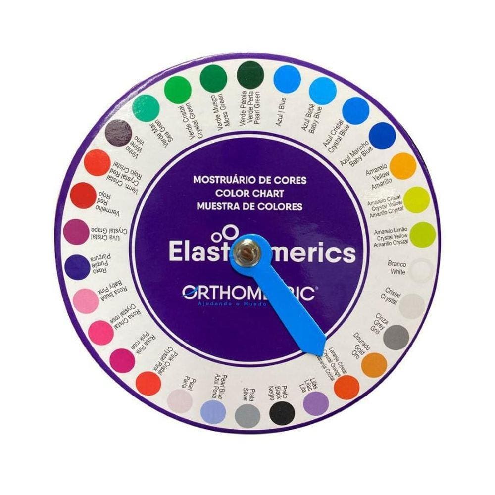 Mostruario Display Blister Para Elastico - Orthometric