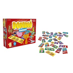 Dominó Animais Xalingo Brinquedos
