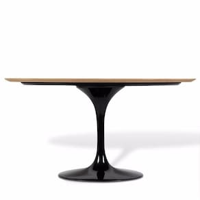 Mesa de Jantar Tulipa Oval 120x80cm Preto