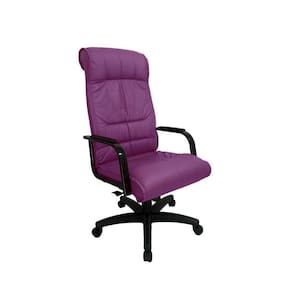 Cadeira Presidente para Escritório Linha Itália Roxo