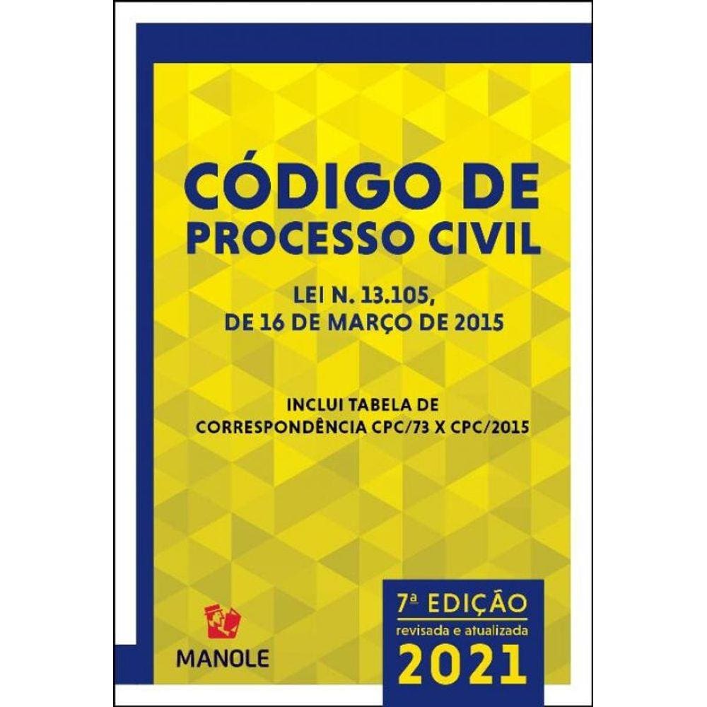 Codigo De Processo Civil Mini - 07Ed/21