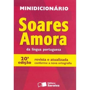 Minidicionário Soares Amora da Língua Portuguesa - 20Ed/14