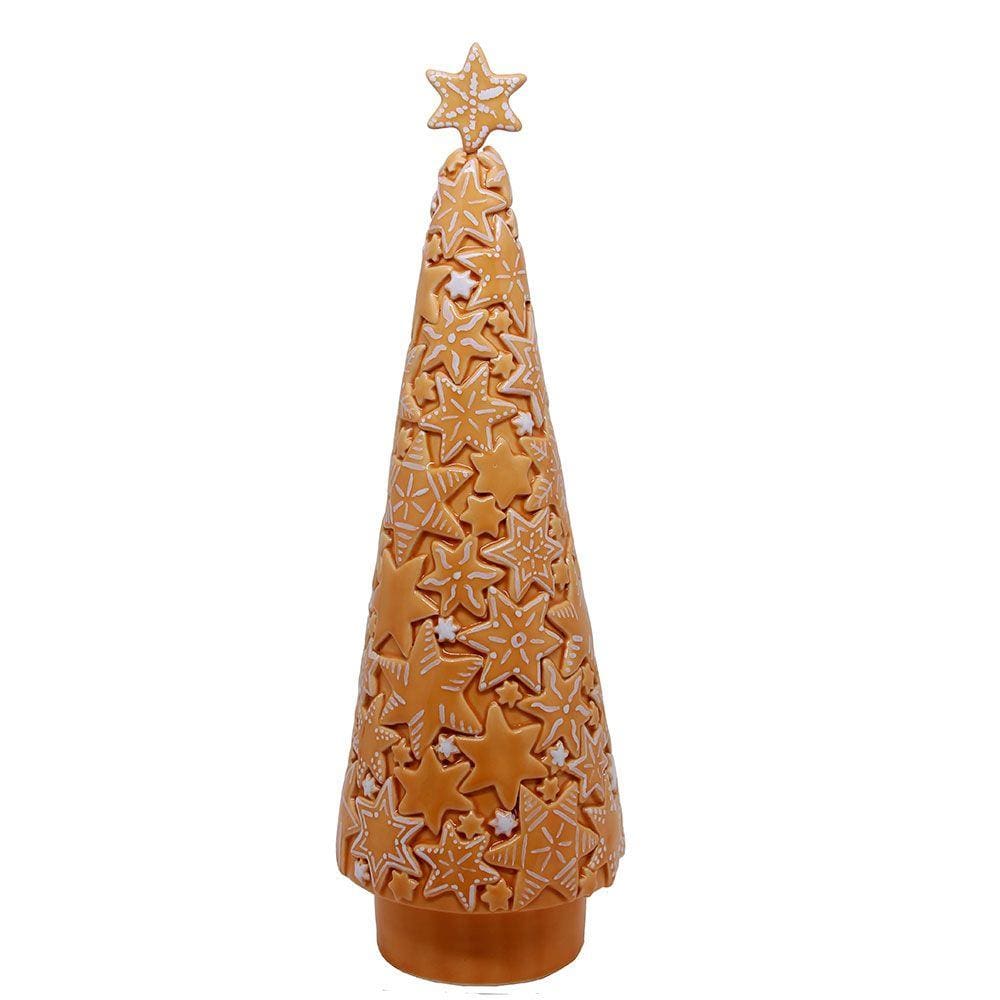 Topiaria Decor de Cerâmica Ginger Bread Med.Vip 14x38cm