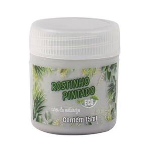 Tinta Rostinho Pintado Cores Da Natureza 15 ml Cinza Passáro