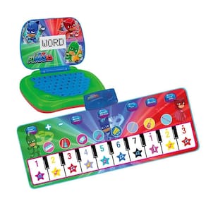 Kit Laptop Do Pjmasks - Bilingue + Tapete Piano De Pjmasks
