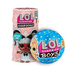 Kit Boneca Lol - Hairgoals + Boneco Lol - Boys Surprise