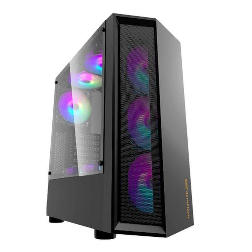 Gabinete Gamer DarkFlash Melody Lateral Acrílico - Aigo