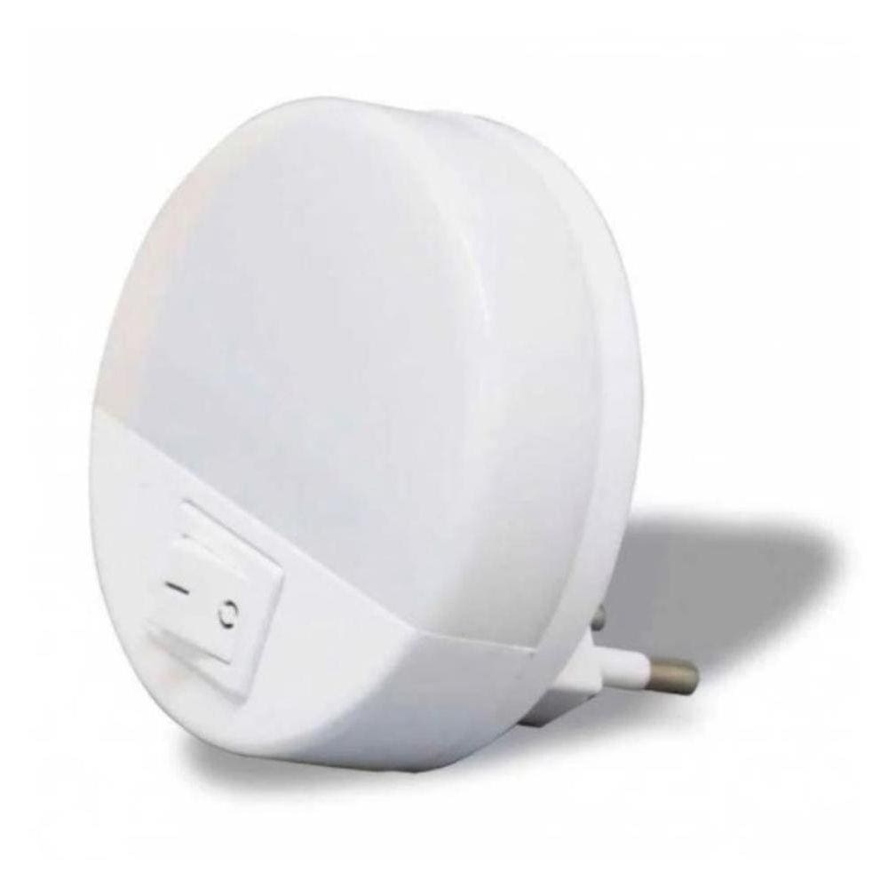 Luz Taschibra Guia LED Autovolt 0,5W 6500K 220V Branco