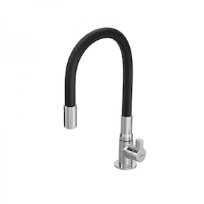 Torneira de Bancada Flexível Hydra HydraMotion Preta