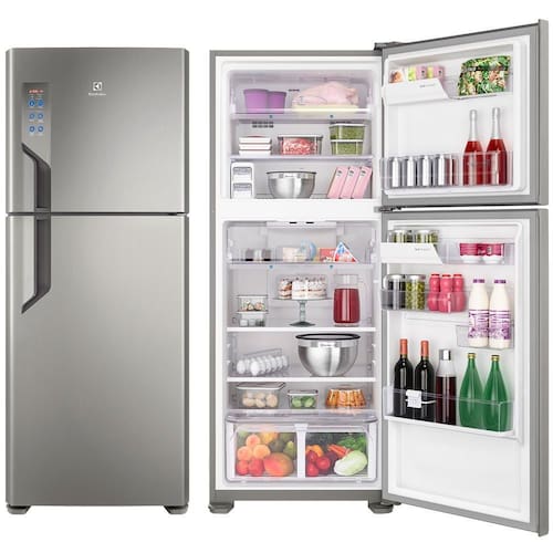 Geladeira Electrolux 2 Portas Frost Free 431 Litros Platinum TF55S - 220V