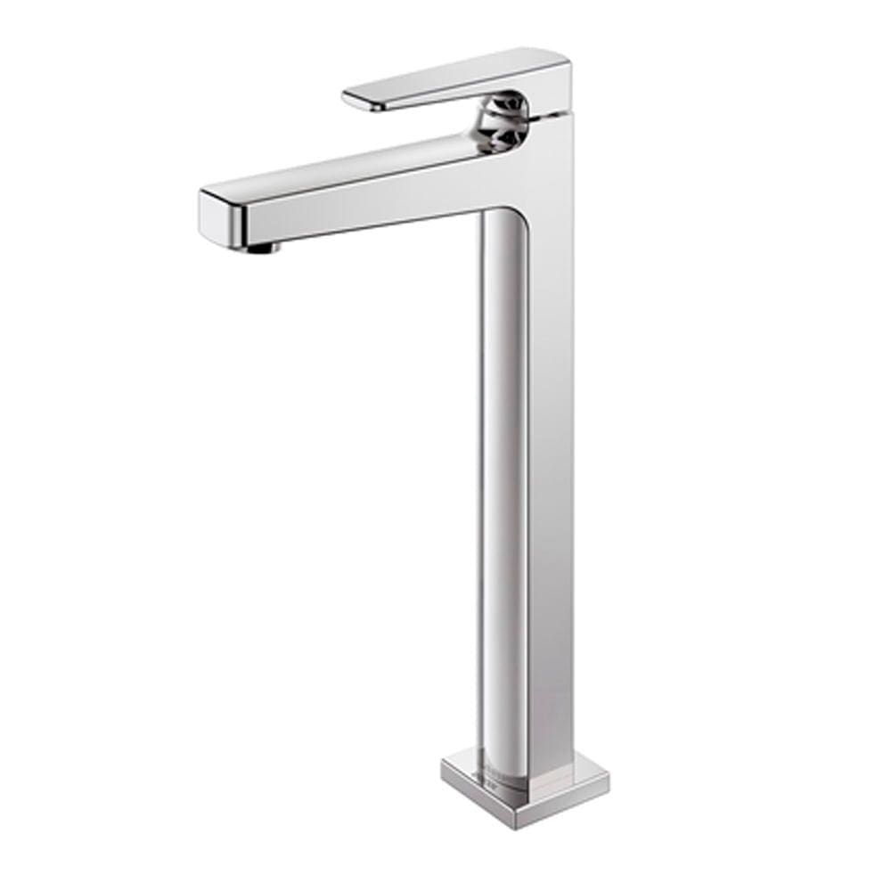 Torneira Para Lavatório De Mesa Bica Alta Lift Cromada Docol