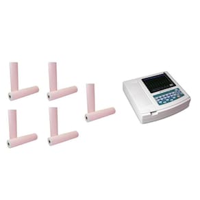 Papel Para Eletrocardiograma Ecg Contec Ecg1200G- 10 Bobinas