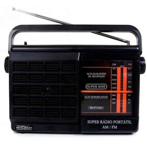 Rádio Portátil Motobras Dungão AM/FM 1000mW RMS - RM-PFT22AC