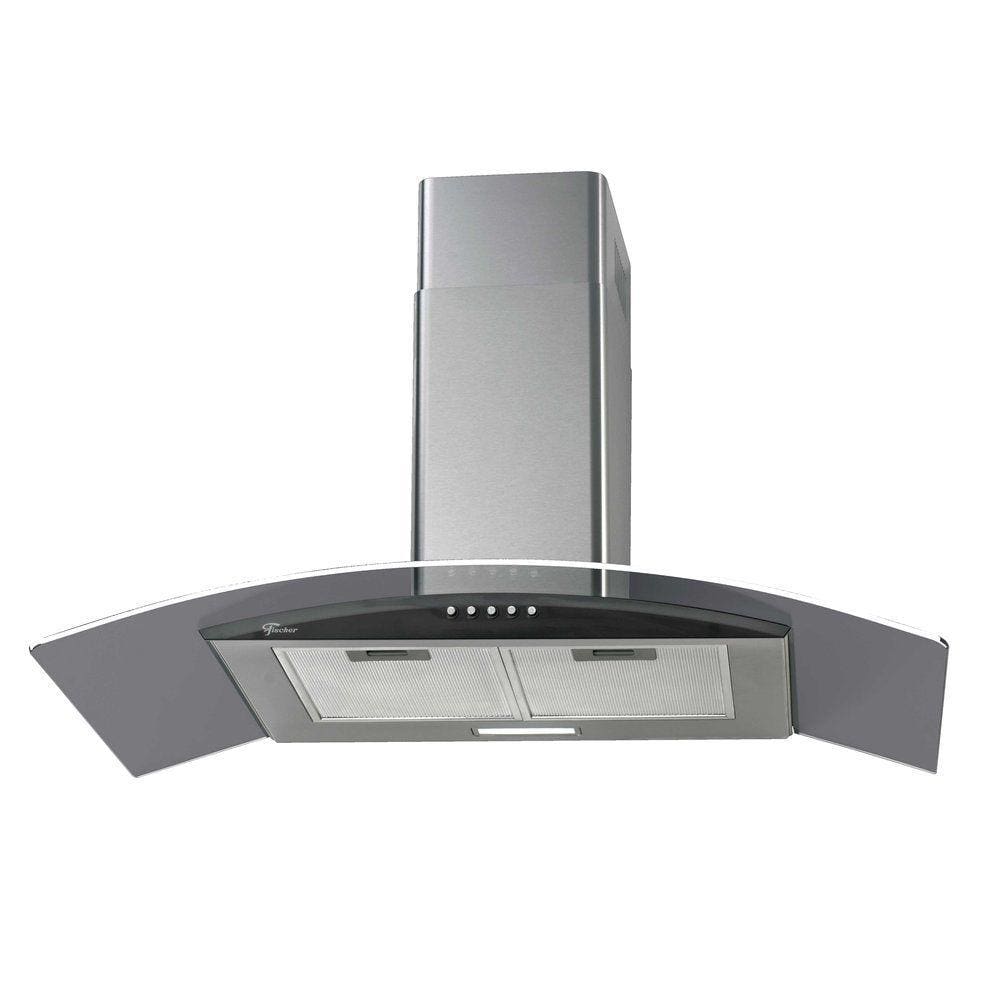 Coifa de Parede Fischer Fit 90cm Vidro 28019