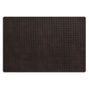 4 Jogo Americano Trama Café - Trançado Impermeável Pvc