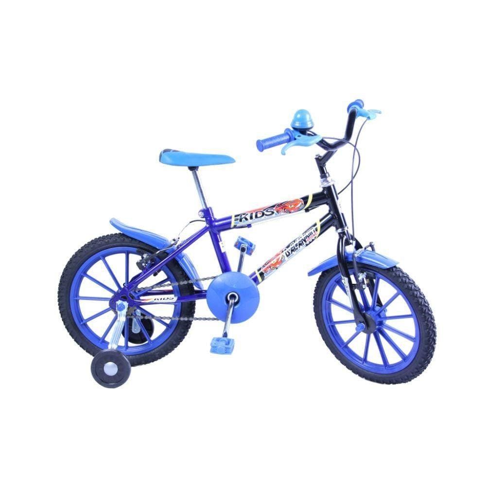 Bicicleta Aro 16 Kids Masculina Azul