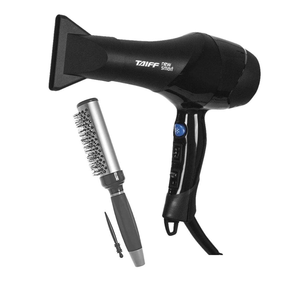 Kit - Secador Cabelo Taiff Prof. New Smart 1700W 127V + Escova Proart Perfetti 98103Hkh `M`