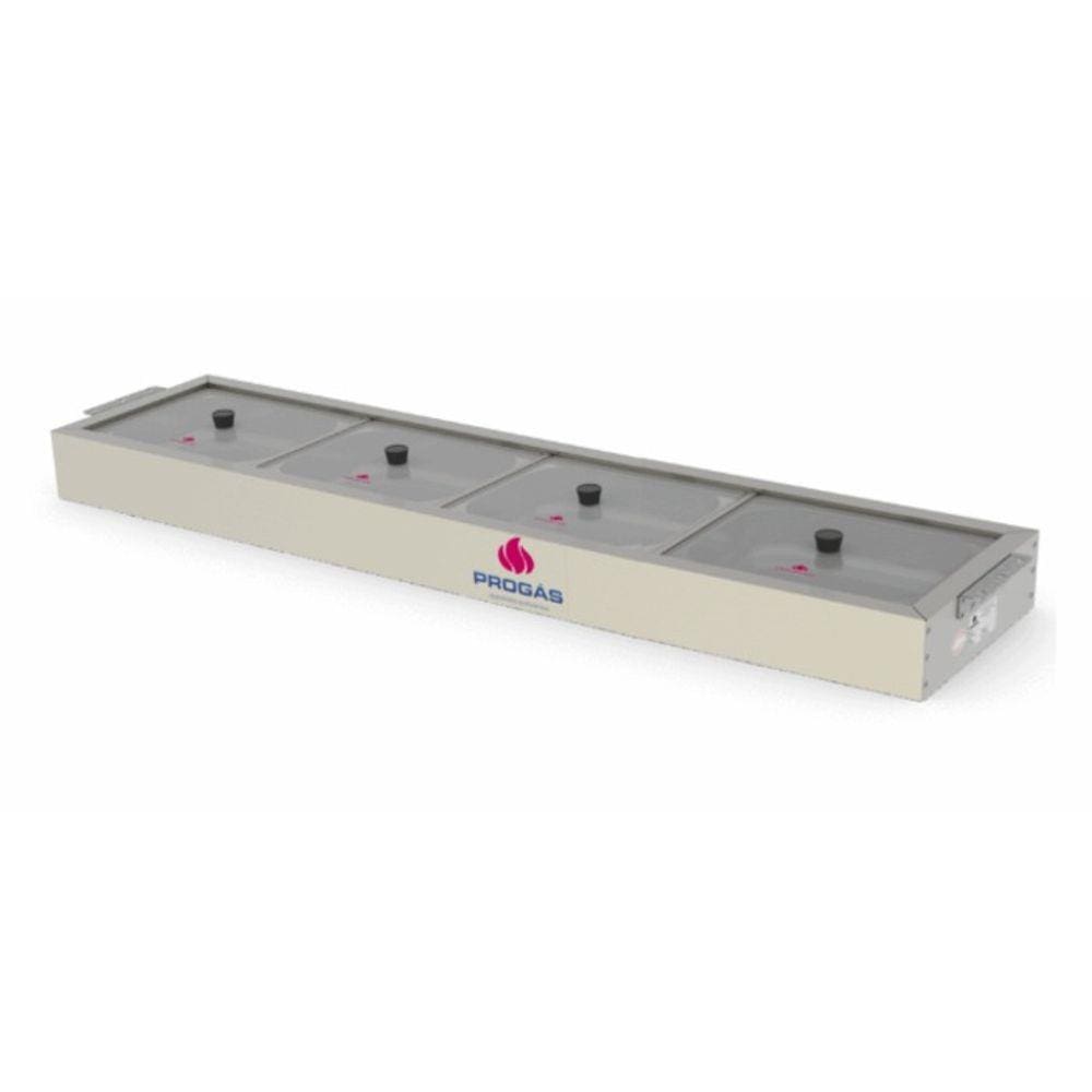 Self Service Buffet Frio Mesa 4 Cubas PRBF-40GN GX Progas Sa
