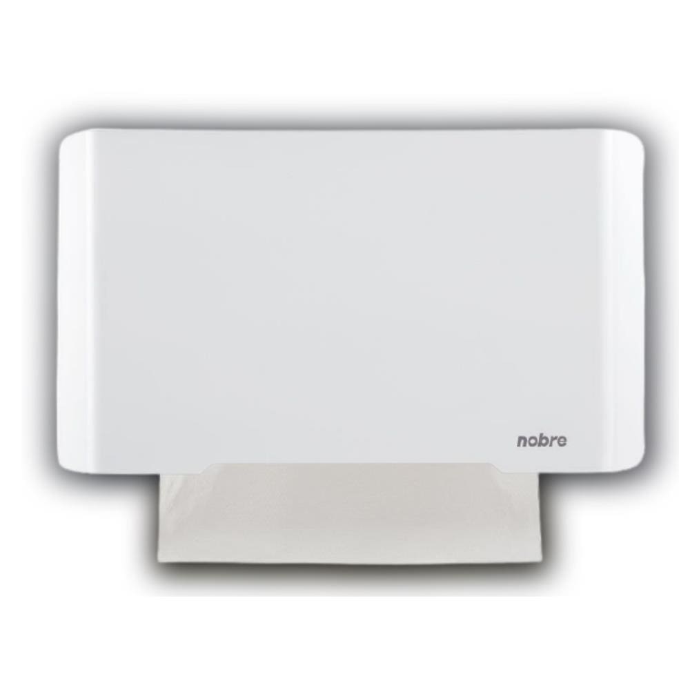 Dispenser Porta Papel Toalha Interfolha Inox Branco