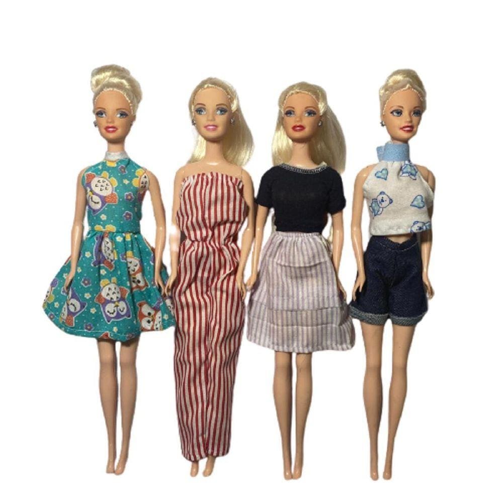 Kit de roupas de Boneca Barbie